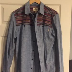 Denim Shirt w/Stitching